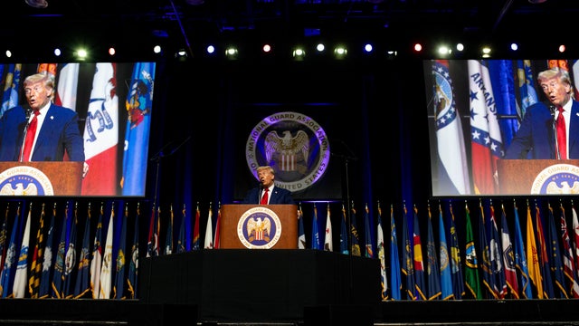 Donald Trump Speaks At The National Guard Association Of The United States' 146th General Conference & Exhibition 