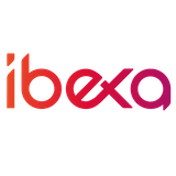 Logo of the Ibexa DXP project, which uses some Symfony components