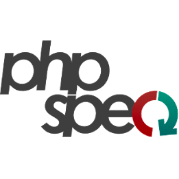 Logo of the phpspec project, which uses some Symfony components